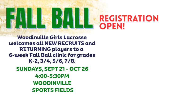 Fall Ball Registration Open!